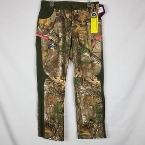 WOMENS Under Armour Real Tree Hunting Pants Sz 10